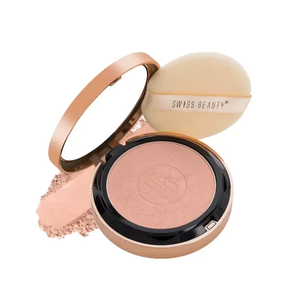 Swiss Beauty Silky & Smooth Oil Control Powder 1 Nude Begie1