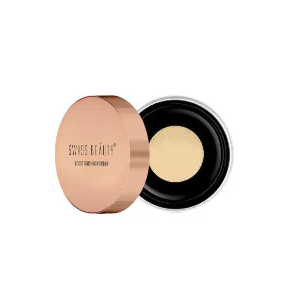 Swiss Beauty Ultra Fine Matte Loose Finish Powder 02 Banana Powder1