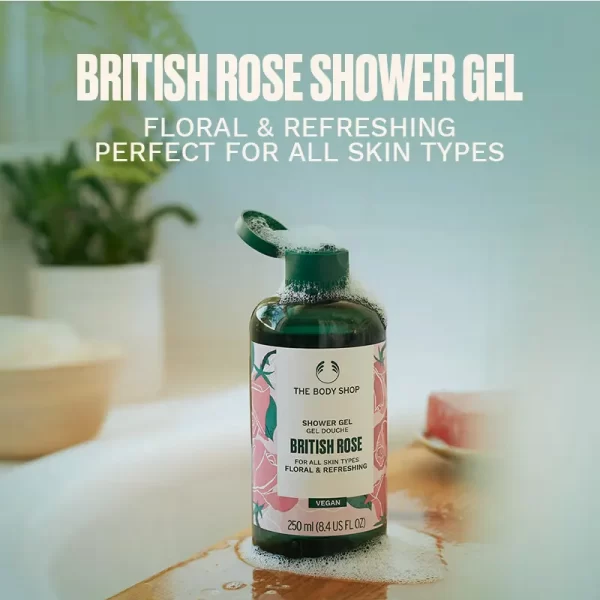 The Body Shop British Rose Shower Gel1