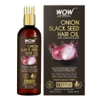 Wow Onion Black Seed Hair Oil With Comb 100 Ml1