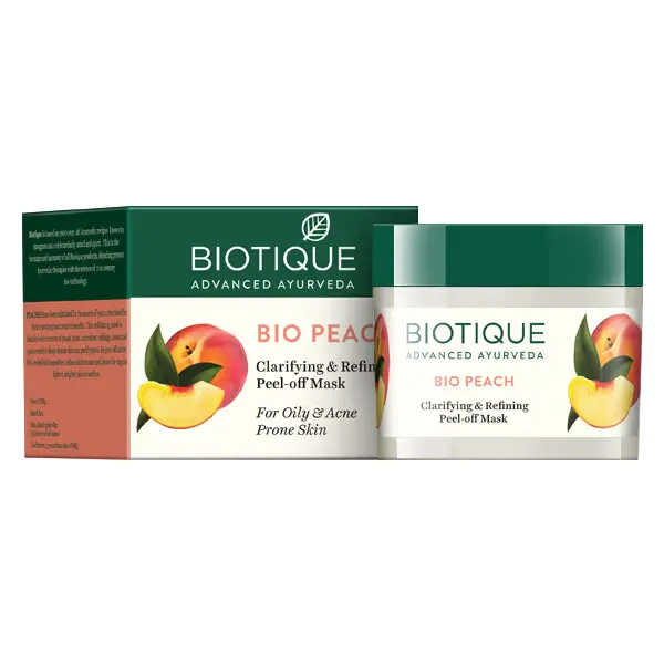 Biotique Bio Peach Clarifying & Refining Peel Off Mask1