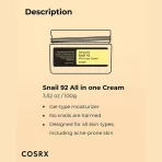 Cosrx Advanced Snail Mucin 92 All In One Cream With Hyaluronic Acid3