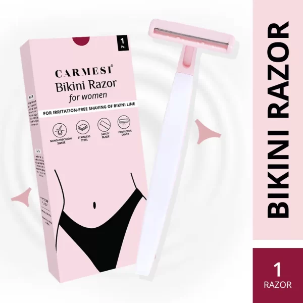 Carmesi Bikini Razor For Women For Irritation Free Shaving Of Bikini Line No Cuts Pack Of 11