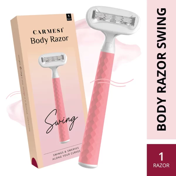 Carmesi Body Razor Swing Enriched With Aloe Vera & Vitamin E Pink Passion Pack Of 11