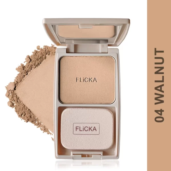 Flicka Dap & Dance Compact Pressed Powder Walnut