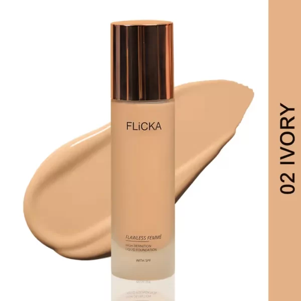 Flicka Flawless Femme Liquid Foundation Ivory