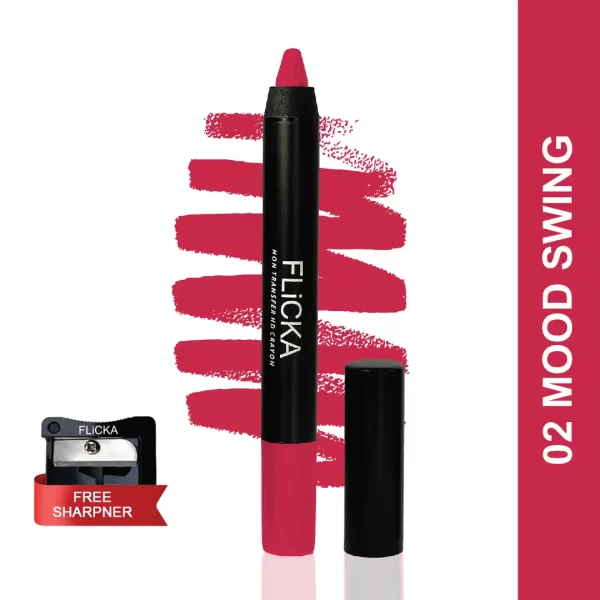 Flicka Lasting Lipsence Crayon 02 Mood Swing