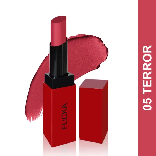 Flicka Lip Alert Matte Lipstick 05 Terror