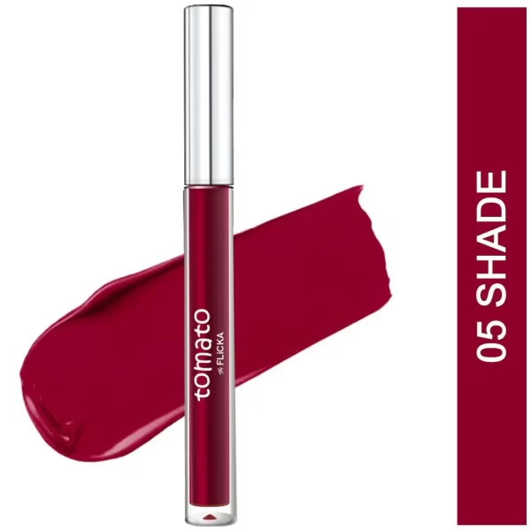 Flicka Tomato Liquid Lipstick 05 Shade