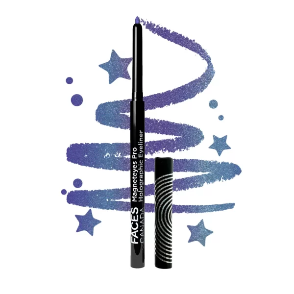 Faces Canada Magneteyes Pro Holographic Eyeliner Peacock Dance 021