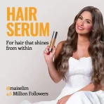 Gk Hair Taming Serum With Argan Oil & Juvexin Keratin Shine Booster For Dull, Dry Hair2