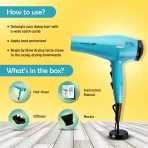 Ikonic Me Ultralight 2000 Hair Dryer Teal5