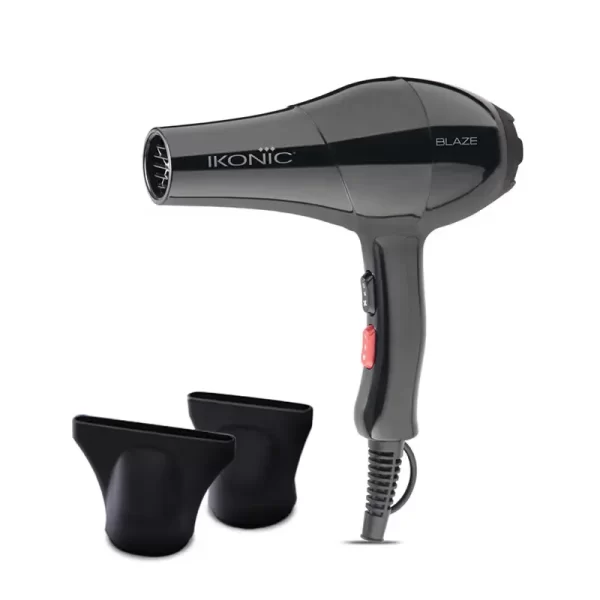 Ikonic Professional Blaze Hair Dryer Black1