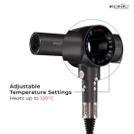 Ikonic Professional Hair Dryer Id 2.0 (grey & Rose Gold)3