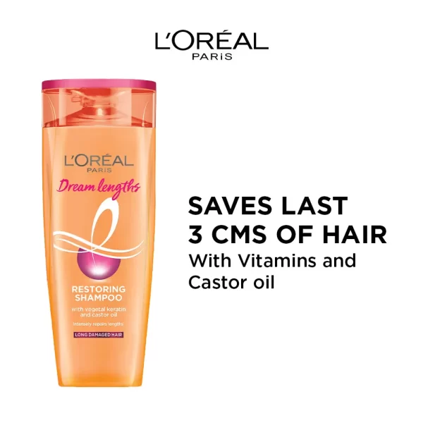 L'oreal Paris Dream Lengths Restoring Shampoo For Long Damaged Hair1