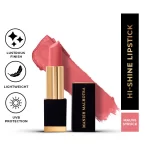 Manish Malhotra Hi Shine Lipstick Long Lasting, Uvb Protected, Glossy Finish Mauve Struck