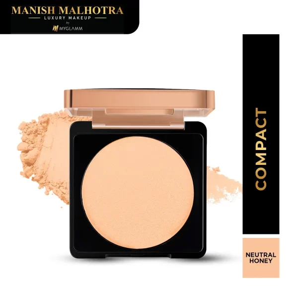 Myglamm Manish Malhotra Beauty Skin Awakening Compact Neutral Honey