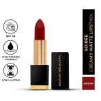 Myglamm Manish Malhotra Soiree Creamy Matte Lipstick 04 Amour