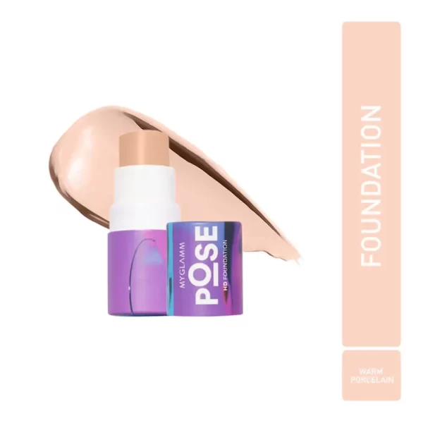 Myglamm Pose Hd Foundation Stick Warm Porcelain