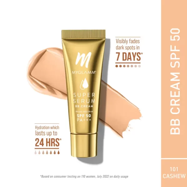 Myglamm Super Serum Bb Cream 101 Cashew