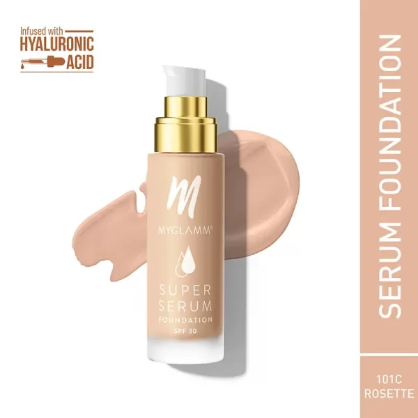 Myglamm Super Serum Foundation 101c Rosette