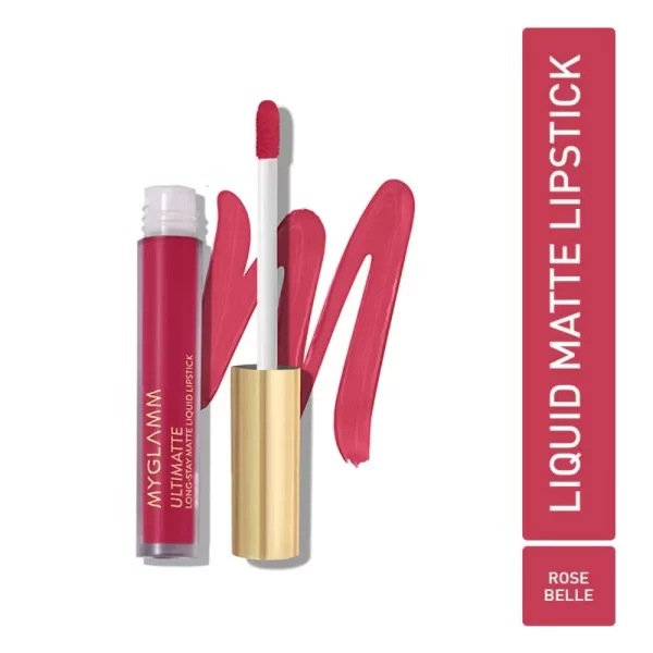 Myglamm Ultimatte Long Stay Matte Liquid Lipstick Rose Belle