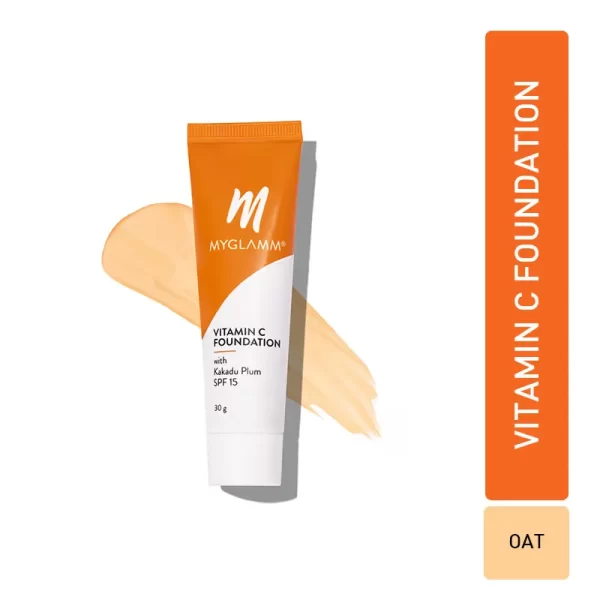 Myglamm Vitamin C Long Lasting Foundation Oat1