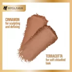 Myglamm Pose Hd Bronzer Duo Defining, Long Lasting & Matte Finish Cinnamon Teracotta4