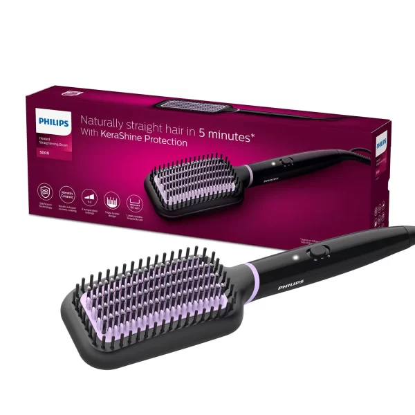 Philips Heated Straightening Brush (bhh88010)1