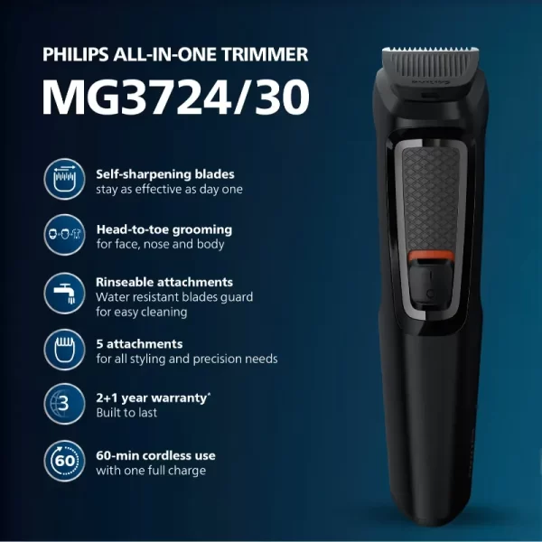 Philips Mg372430 All In One Multigroomer Trimmer2