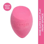 Praush Beauty Rose Super Soft Flat Front Sponge Pink1