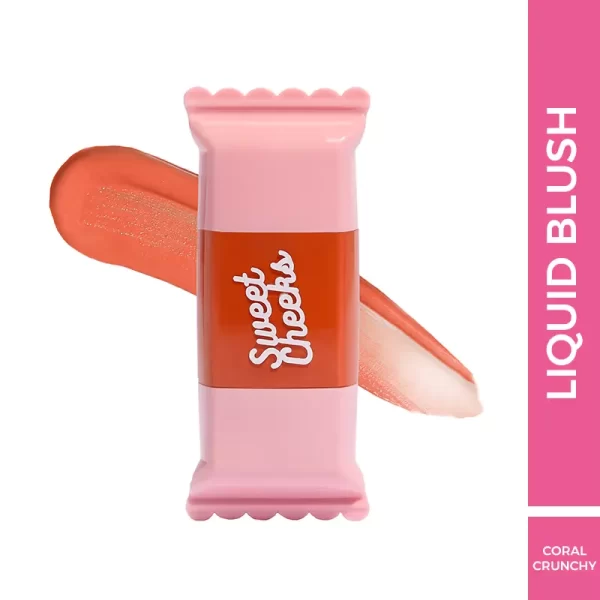 Praush Beauty Sweet Cheeks Liquid Blush Coral Crunchy