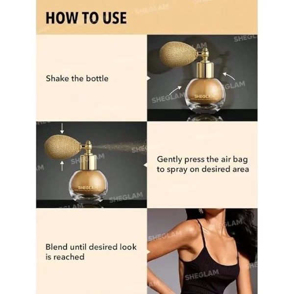 Sheglam Go Go Glow Highlighting Body Mist Love Bomb2