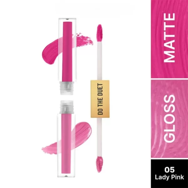 Swiss Beauty Select Do The Duet Lipstick 5 Lady Pink