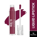 Swiss Beauty Select Here To Stay Liquid Lipstick 12 Fine Wine2