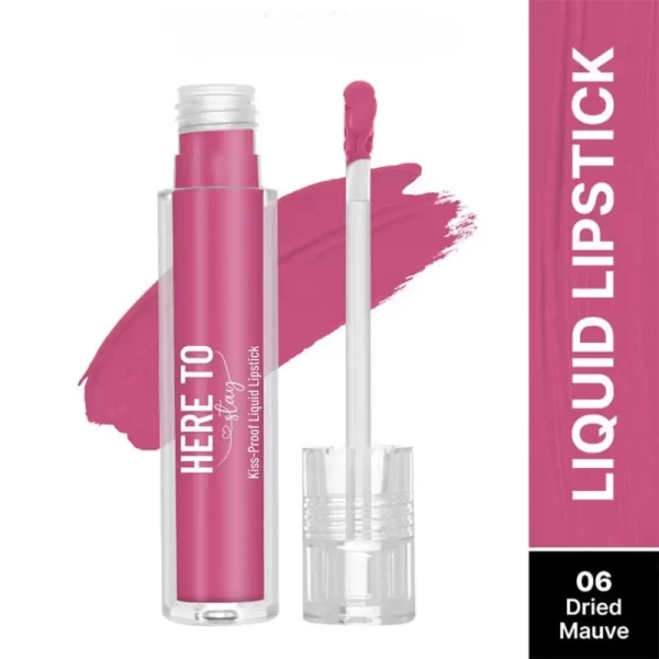 Swiss Beauty Select Here To Stay Liquid Lipstick 6 Dried Mauve