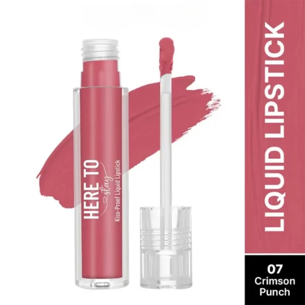 Swiss Beauty Select Here To Stay Liquid Lipstick 7 Crimson Punch