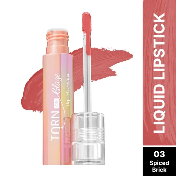 Swiss Beauty Select Turn On Glaze Liquid Lipstick 3 Spiced Brick