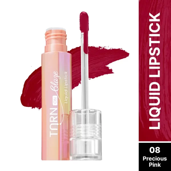 Swiss Beauty Select Turn On Glaze Liquid Lipstick 8 Precious Pink