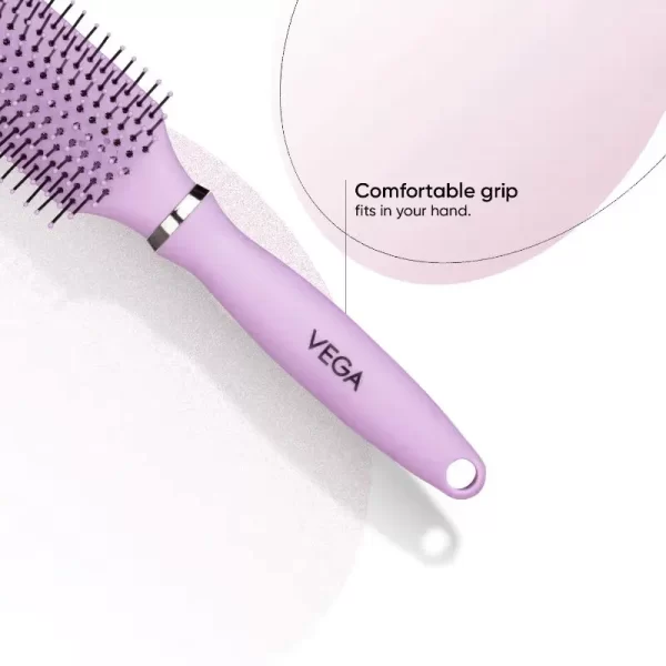 Vega Flat Hair Brush For Men And Women E32 Fb2