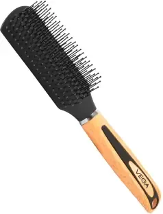 Vega Flat Hair Brush (india's No. 1 Hair Brush Brand) For Men & Women (e2 Fb)2