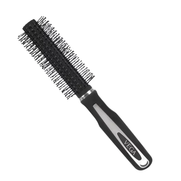 Vega Round Brush Black Rubber Coating(e7 Rb)1