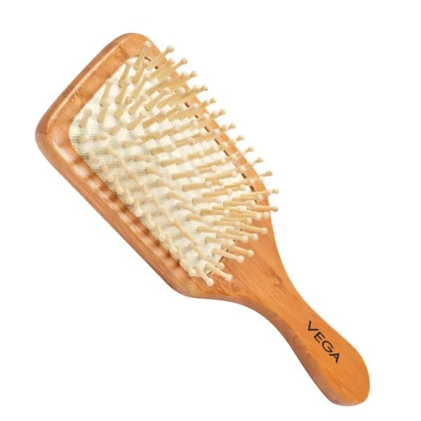 Vega Wooden Bristle Paddle Brush (e2 Pbb)1