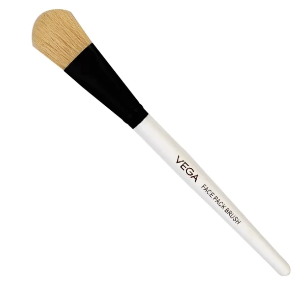 Vega Bristle Face Pack Brush White, 1 Piece, (hv 27)