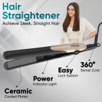 Vega Miss Versatile Styling Set Straightener, Curler & Dryer Gift Combo For Women, 1000w Hair Dryer With 2 Headspeed Setting, Hair Straightener & Curler Comes With Ceramic Coated, (vhss 03)5