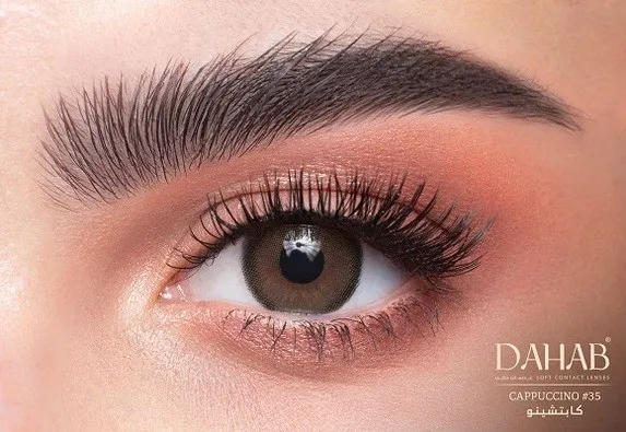 Dahab Soft Contact Lenses Cappuccino #35 2