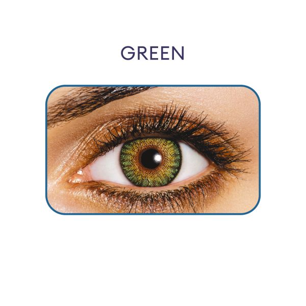 Freshlook Colored Contact Lenses Green