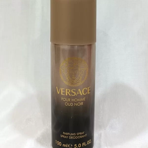 Versace Pour Homme Oud Noir Deodorant Body Spray For Men