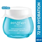 Dot & Key 72hr Hydrating Gel Face Moisturizer With Hyaluronic & Probiotics For Normal To Oily Skin1