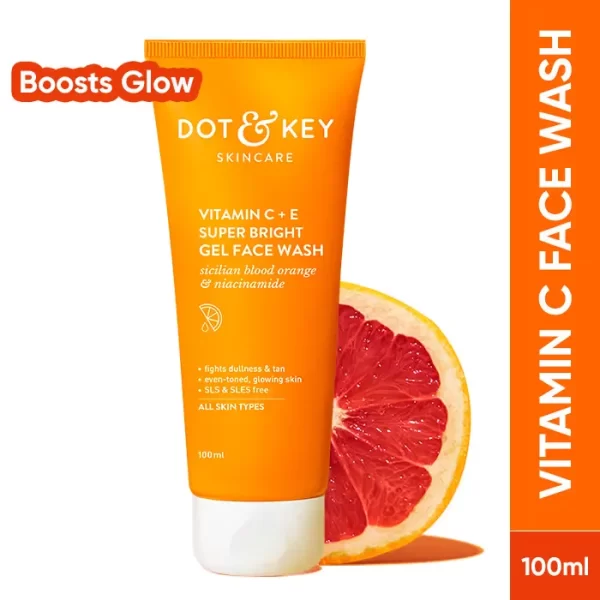 Dot & Key Vitamin C + E Super Bright Gel Face Wash